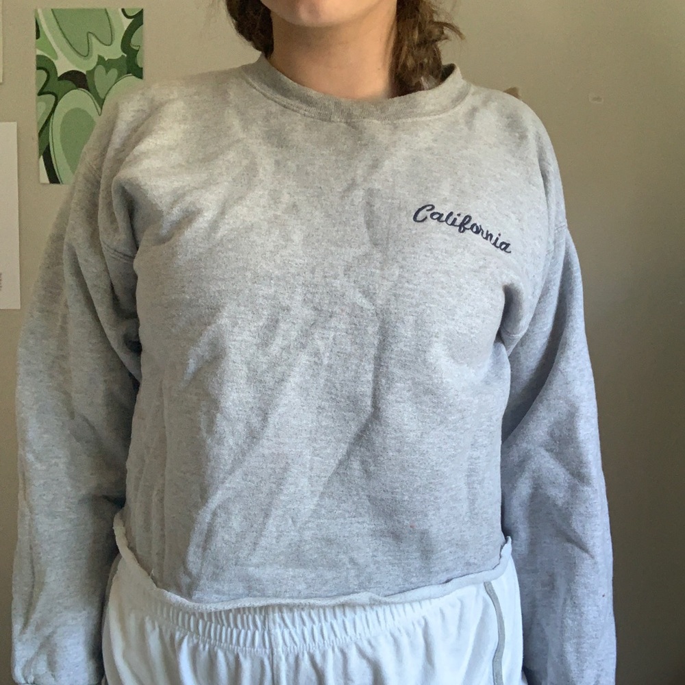 Grey Cali hoodie